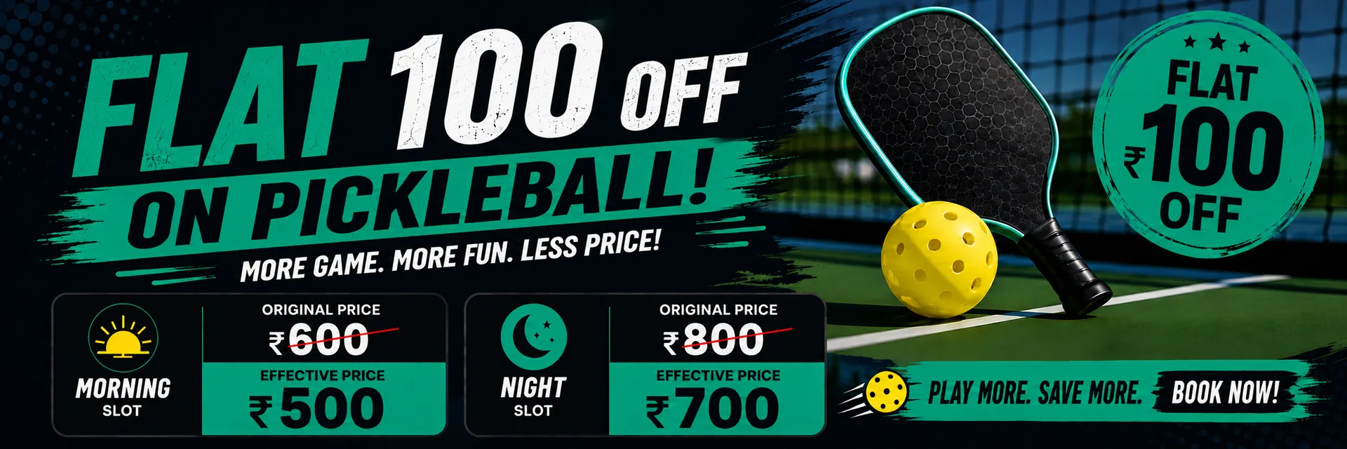 Pickleball Launch Offer